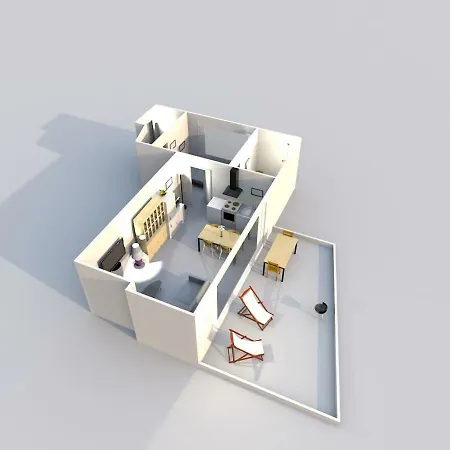 公寓 De Standing, 4 Etoiles, Calme, Neuf, Avec Terrasse Et Foret, Strasbourg Sud, Proches Des Commerces, Restaurants, Autoroutes *